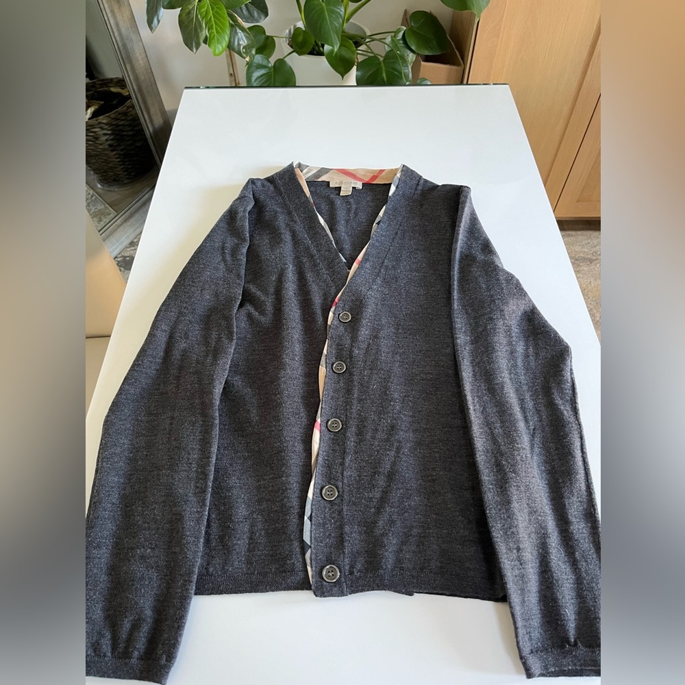 Burberry Brit Dark Grey Cardigan